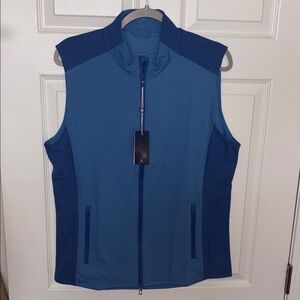 Holderness & Bourne Men’s Blue Golf Vest NWT Sz Medium